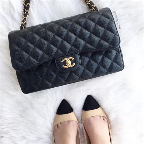 chanel black lambskin xl tote|chanel lambskin vs caviar leather.